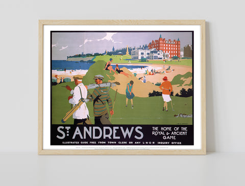 St. Andrews - The Home Of The Royal & Ancient Game Art Print