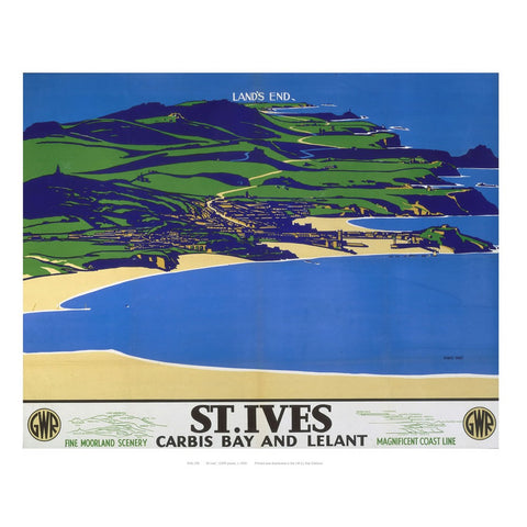 St Ives 24" x 32" Matte Mounted Print