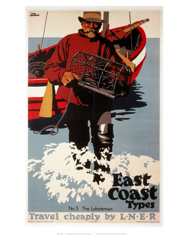 East coast types 24" x 32" Matte Mounted Print