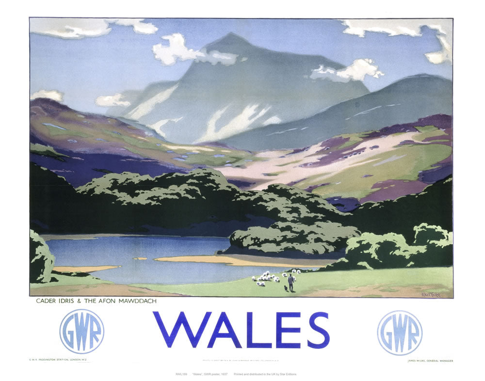 Wales 24" x 32" Matte Mounted Print