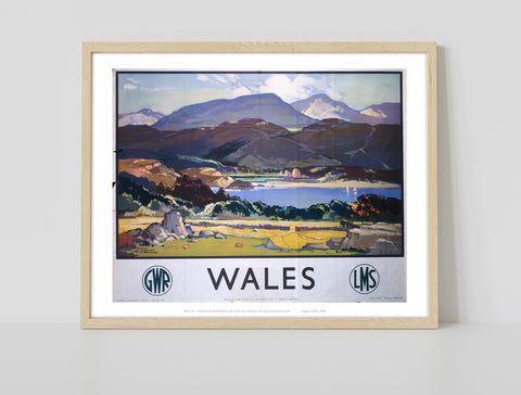 Wales - 11X14inch Premium Art Print
