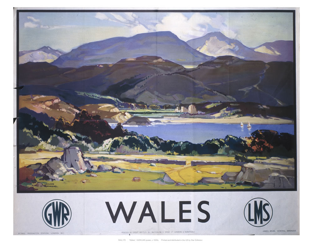 Wales 2 24" x 32" Matte Mounted Print