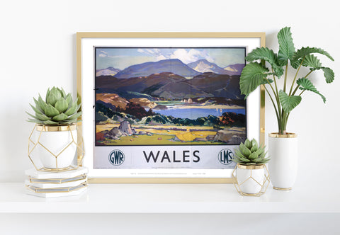 Wales - 11X14inch Premium Art Print