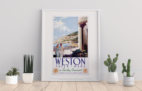 Weston In Smiling Somerset - 11X14inch Premium Art Print
