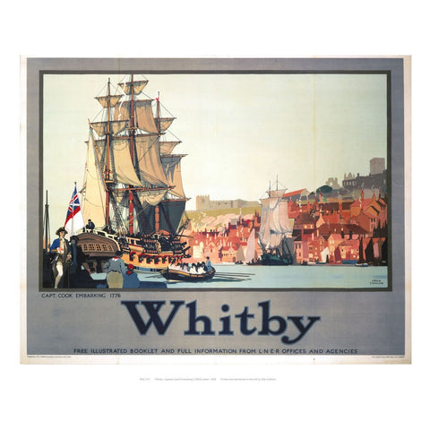 Whitby 2 24" x 32" Matte Mounted Print