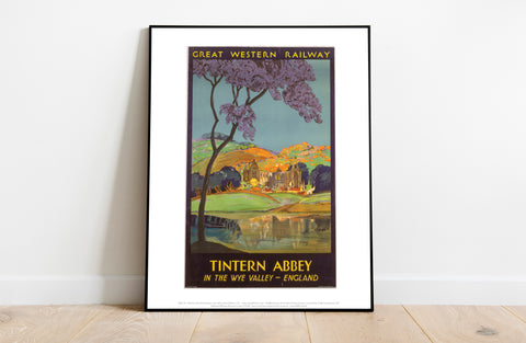Tintern Abbey In The Wye Valley - 11X14inch Premium Art Print