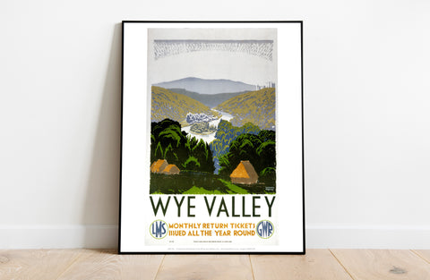 Wye Valley - 11X14inch Premium Art Print