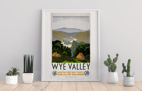 Wye Valley - 11X14inch Premium Art Print