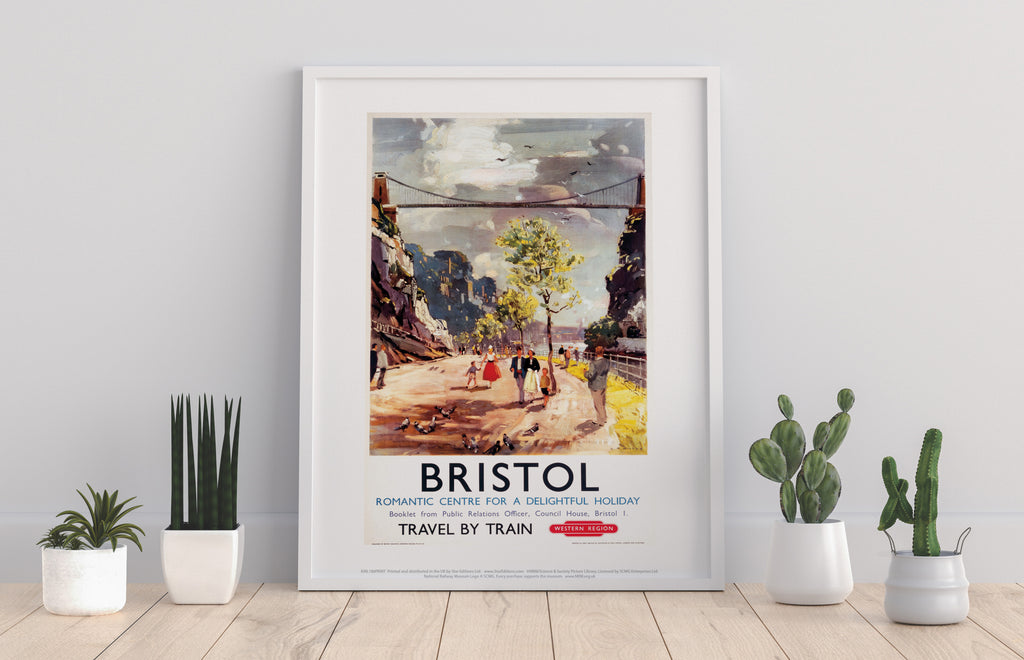 Bristol, Romantic Centre - 11X14inch Premium Art Print