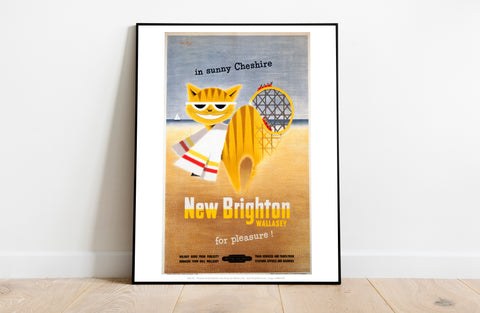 New Brighton In Sunny Cheshire - 11X14inch Premium Art Print