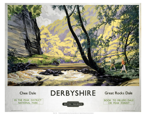 Derbyshire 24" x 32" Matte Mounted Print