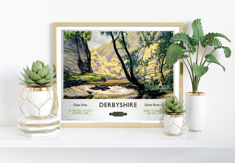 Derbyshire, Chee Dale - 11X14inch Premium Art Print