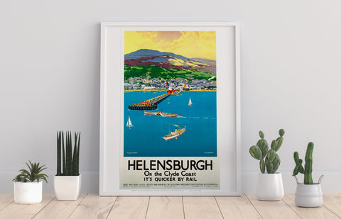 Helensburgh On The Clyde Coast - 11X14inch Premium Art Print