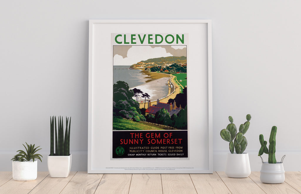 Clevedon - The Gem Of Sunny Somerset - Premium Art Print