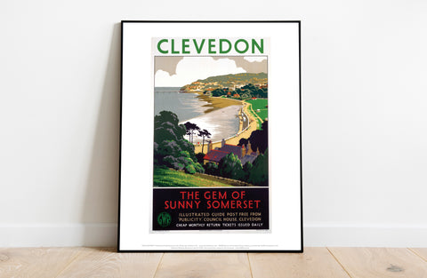 Clevedon - The Gem Of Sunny Somerset - Premium Art Print
