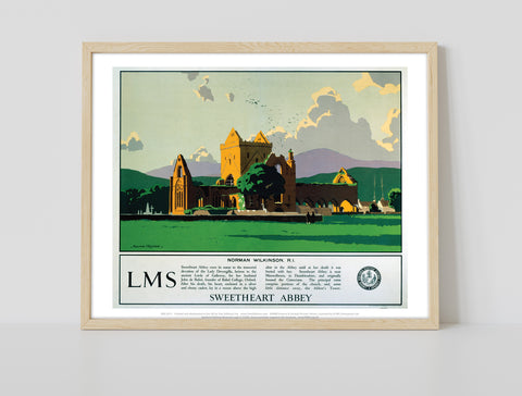 Sweetheart Abbey, Maxwelltown, Dumfriesshire - Art Print