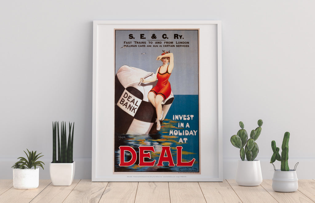 Invest In A Holiday At Deal - 11X14inch Premium Art Print