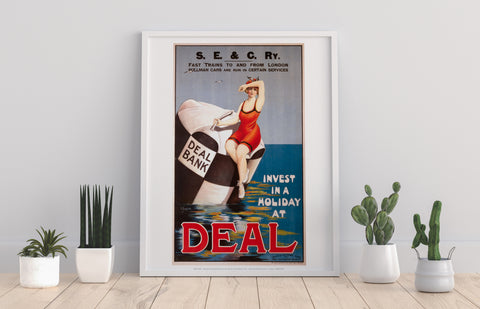 Invest In A Holiday At Deal - 11X14inch Premium Art Print