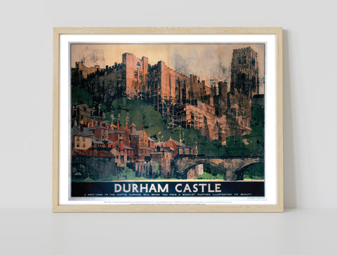Durham Castle - A Postcard - 11X14inch Premium Art Print