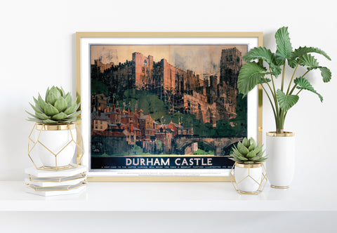 Durham Castle - A Postcard - 11X14inch Premium Art Print