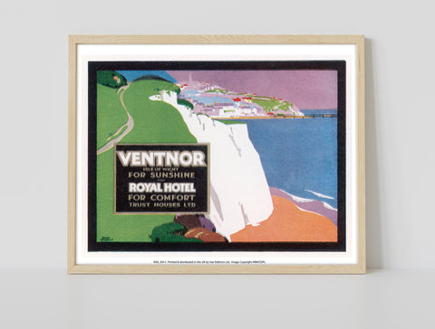Ventnor Isle Of Wight For Sunshine - Premium Art Print