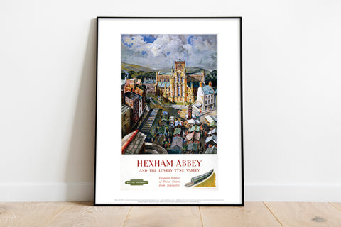 Hexham Abbey, Tyne Valley - 11X14inch Premium Art Print