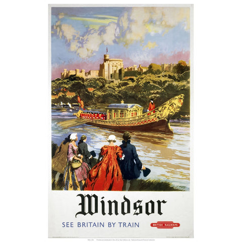 Windsor River 24" x 32" Matte Mounted Print