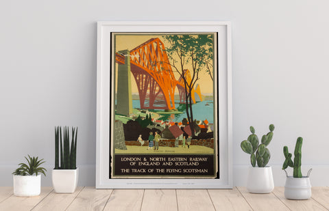 River Forth Scotland - The Flying Scotsman Art Print