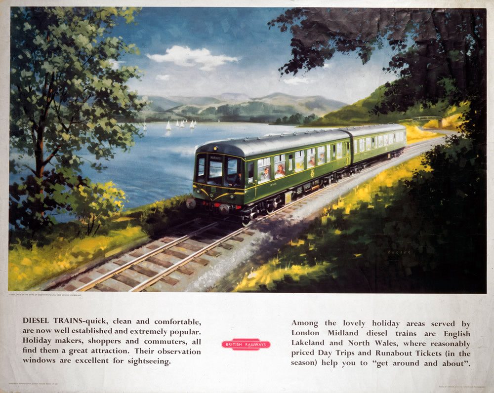 Star Rill Train Diesel Trains, English Lakeland and North Wales – Star Editions