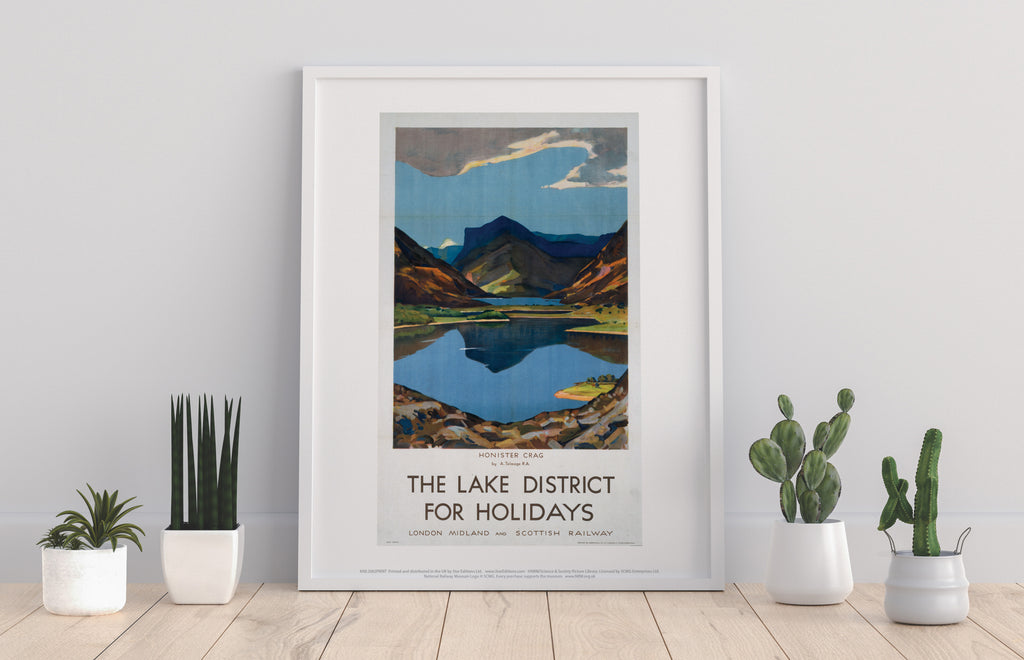 The Lake District, Honister Crag Lms - Premium Art Print