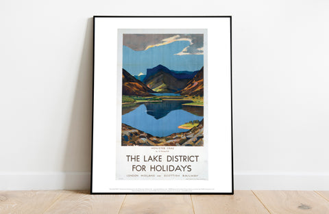 The Lake District, Honister Crag Lms - Premium Art Print