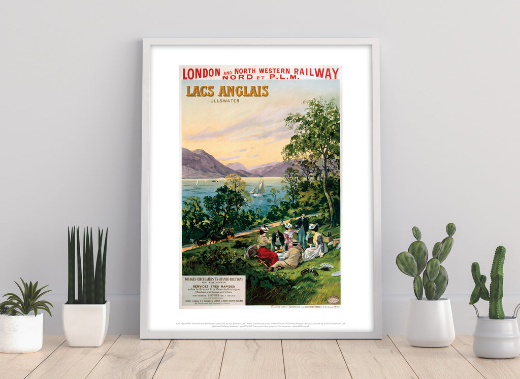 Lacs Anglais, Ullswater - 11X14inch Premium Art Print