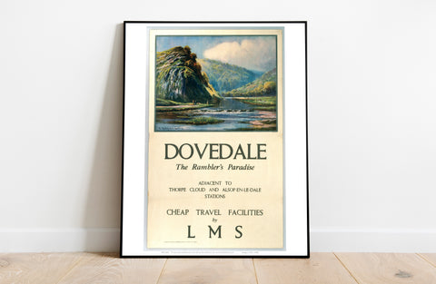 Dovedale - Thorpe Cloud And Alsop-En-Le-Dale Lms Art Print