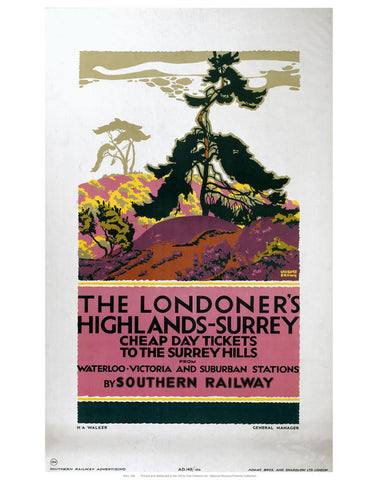 The Londoner's Highlands 24" x 32" Matte Mounted Print