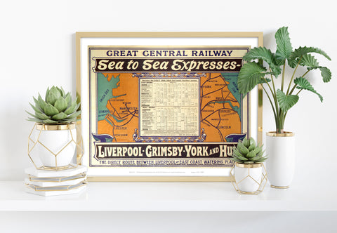 Sea To Sea Expresses - Art Print