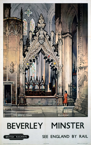 Beverley Minster 24" x 32" Matte Mounted Print