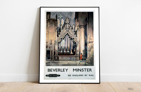 Beverley Minster - The Percy Tomb - 11X14inch Premium Art Print