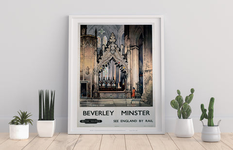 Beverley Minster - The Percy Tomb - 11X14inch Premium Art Print