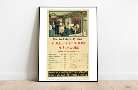 The Yorkshire Pullman - Hull And London - Premium Art Print