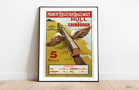 Hull And Edinburgh North Eastern Railway - 11X14inch Premium Art Print