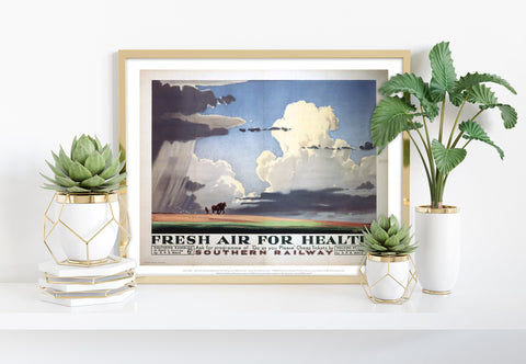 Holidays On The Continent - 11X14inch Premium Art Print