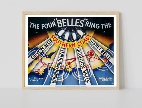 The Four Belles Southern Coast - Art Print