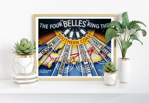 The Four Belles Southern Coast - Art Print