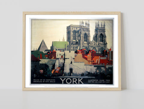 York, Relics Of 20 Centuries - 11X14inch Premium Art Print