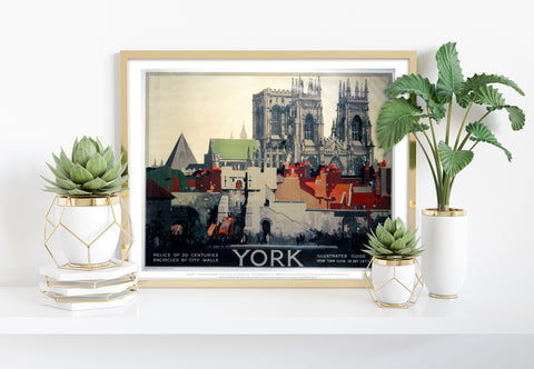 York, Relics Of 20 Centuries - 11X14inch Premium Art Print