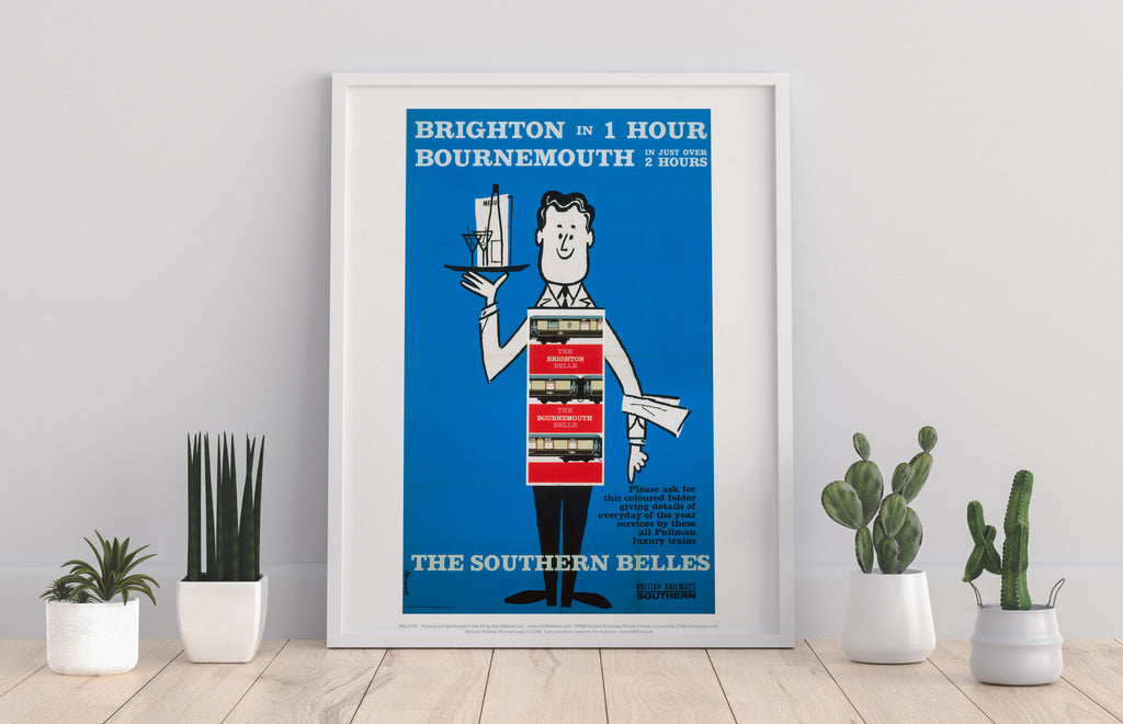 Southern Belles - Brighton And Bournemouth - Art Print