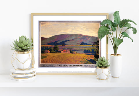 The South Downs - Southern Rambles - Premium Art Print