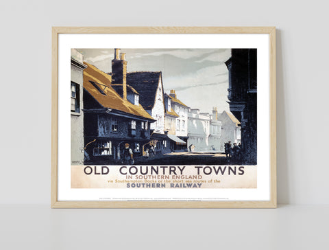 Old County Towns In Southern England - Premium Art Print