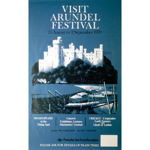 Arundel Festival 24" x 32" Matte Mounted Print