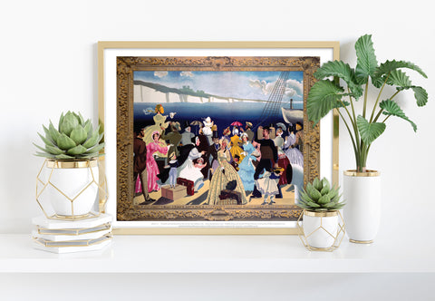 The White Cliffs Of Dover - 11X14inch Premium Art Print